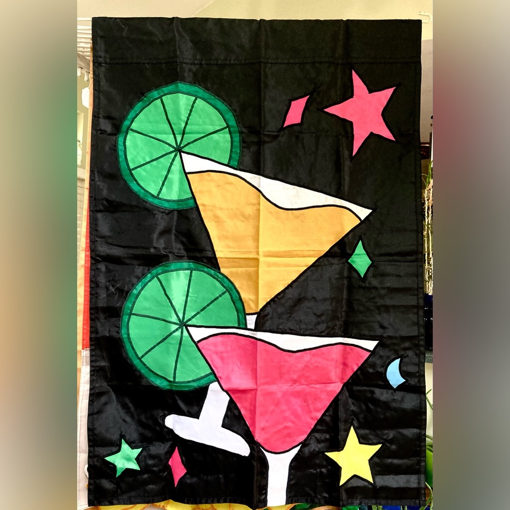 “Colorful Cocktails” Banner / Flag (28”x40”)